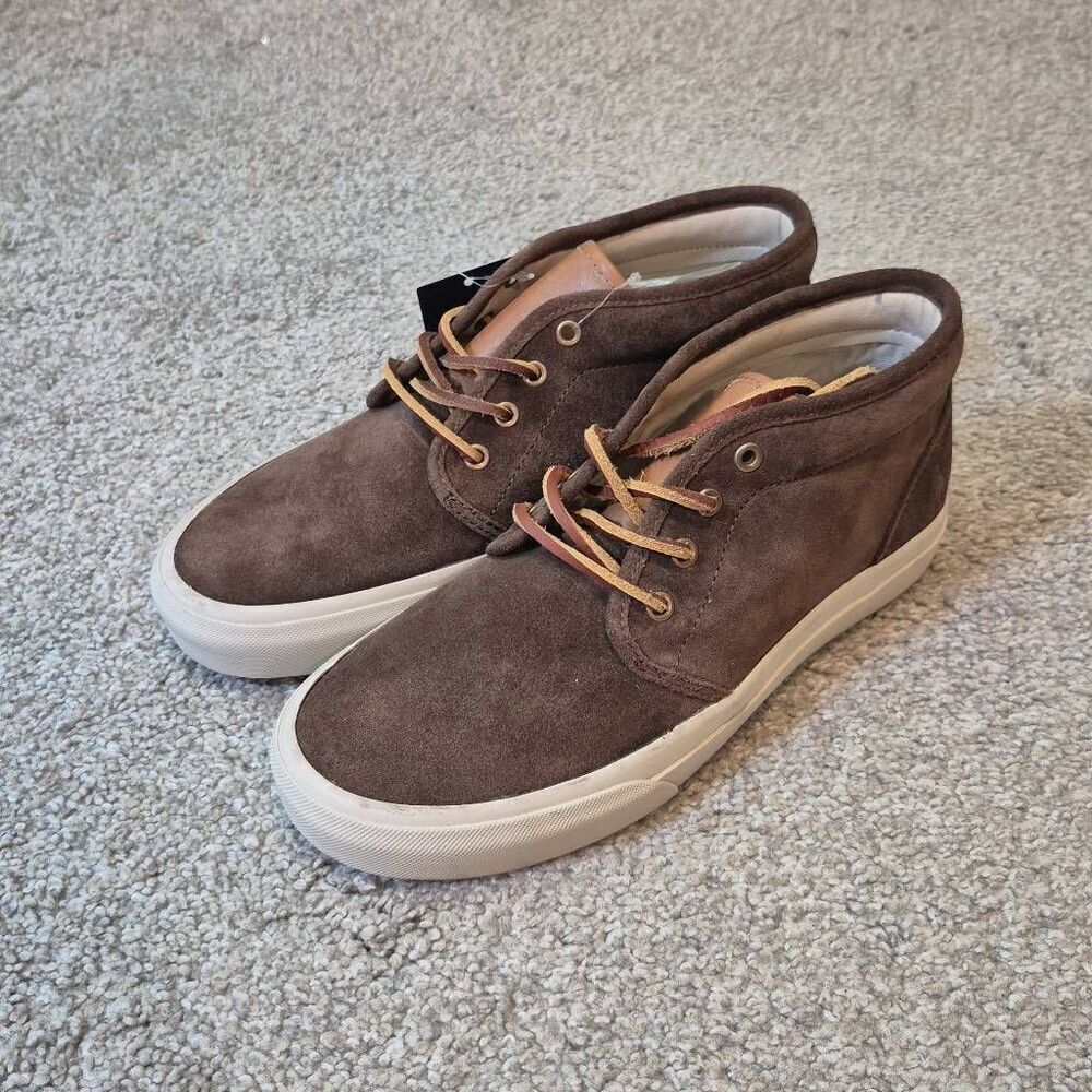 Polo Ralph Lauren Men's Keaton Suede Lace-Up Sneakers Size 7.5